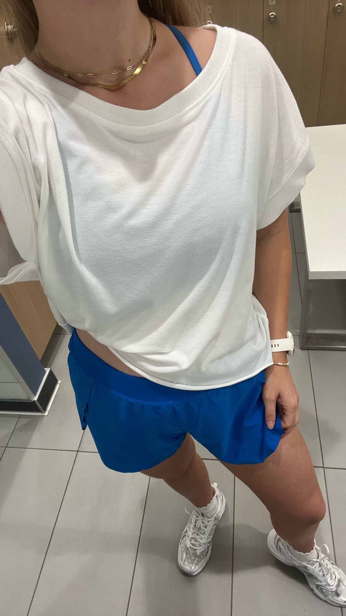 gym ootd | s in tee, S sports bra + M tee

#LTKootd #LTKActive