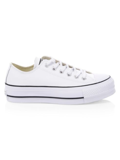 Converse - Lift Leather Platform Sneakers | Saks Fifth Avenue