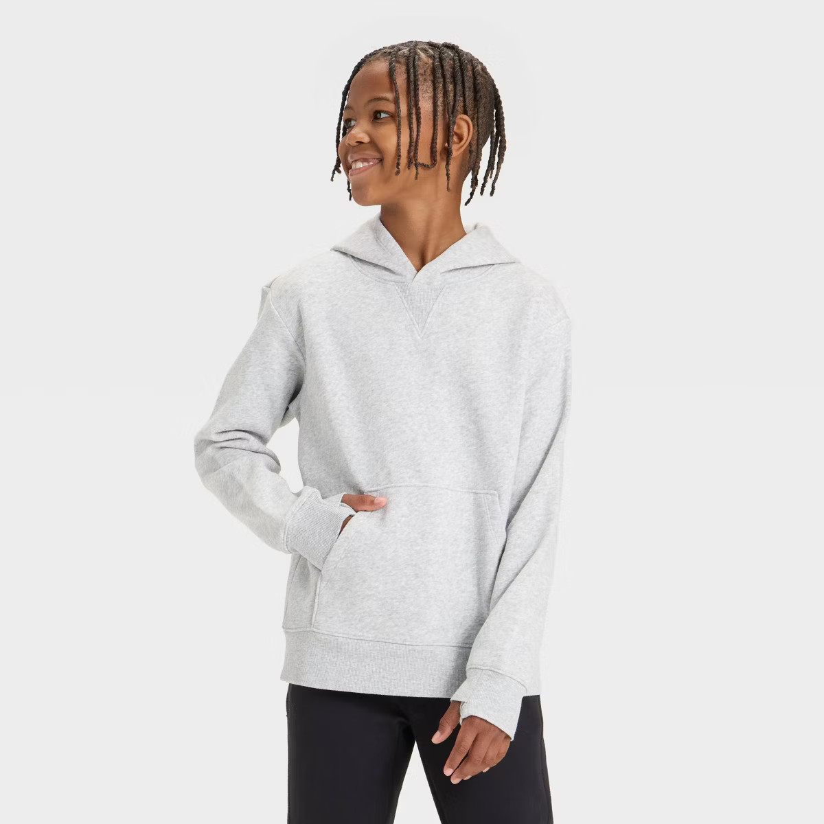 Boys' Active Comfort Fleece Hoodie Sweatshirt - All In Motion™ | Target