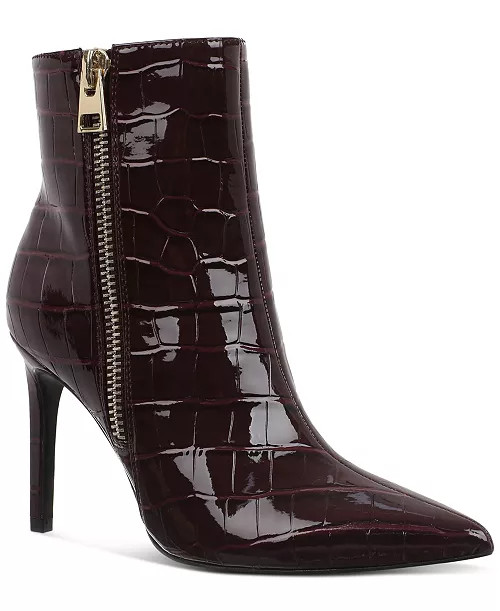 Women's Sarishaa Zip Booties, Created for Macy's | Macy's