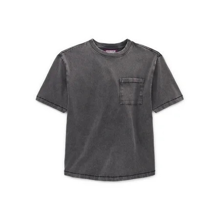 Weekend Academy Boys Pocket T-Shirt with Short Sleeves, Sizes 4-18 | Walmart (US)