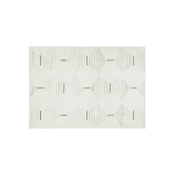 Better Homes Gardens Squares Rug, 5' x 7' by Dave & Jenny Marrs | Walmart (US)