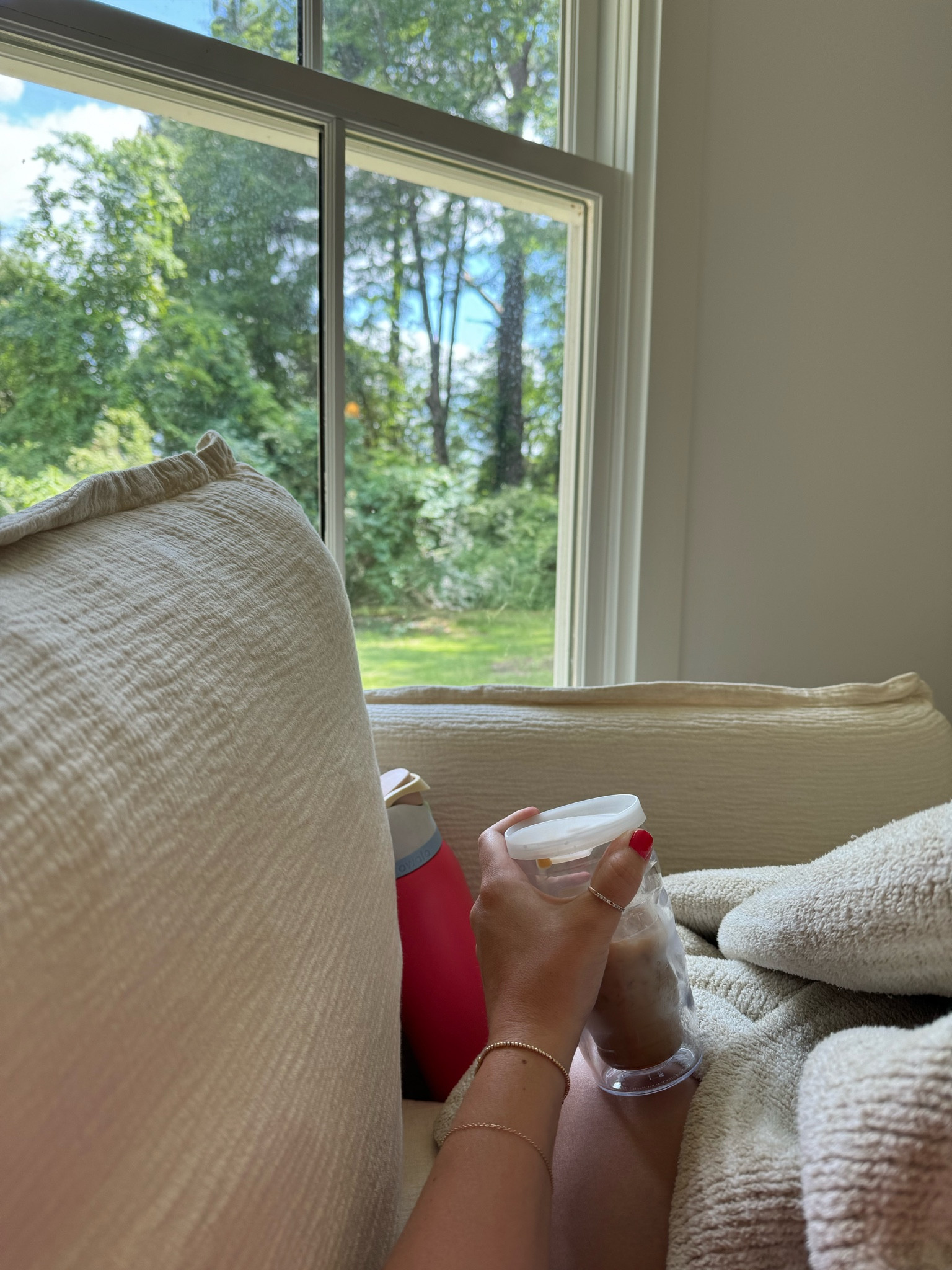 Love my lattes in these tumblers! Good for hot or cold!