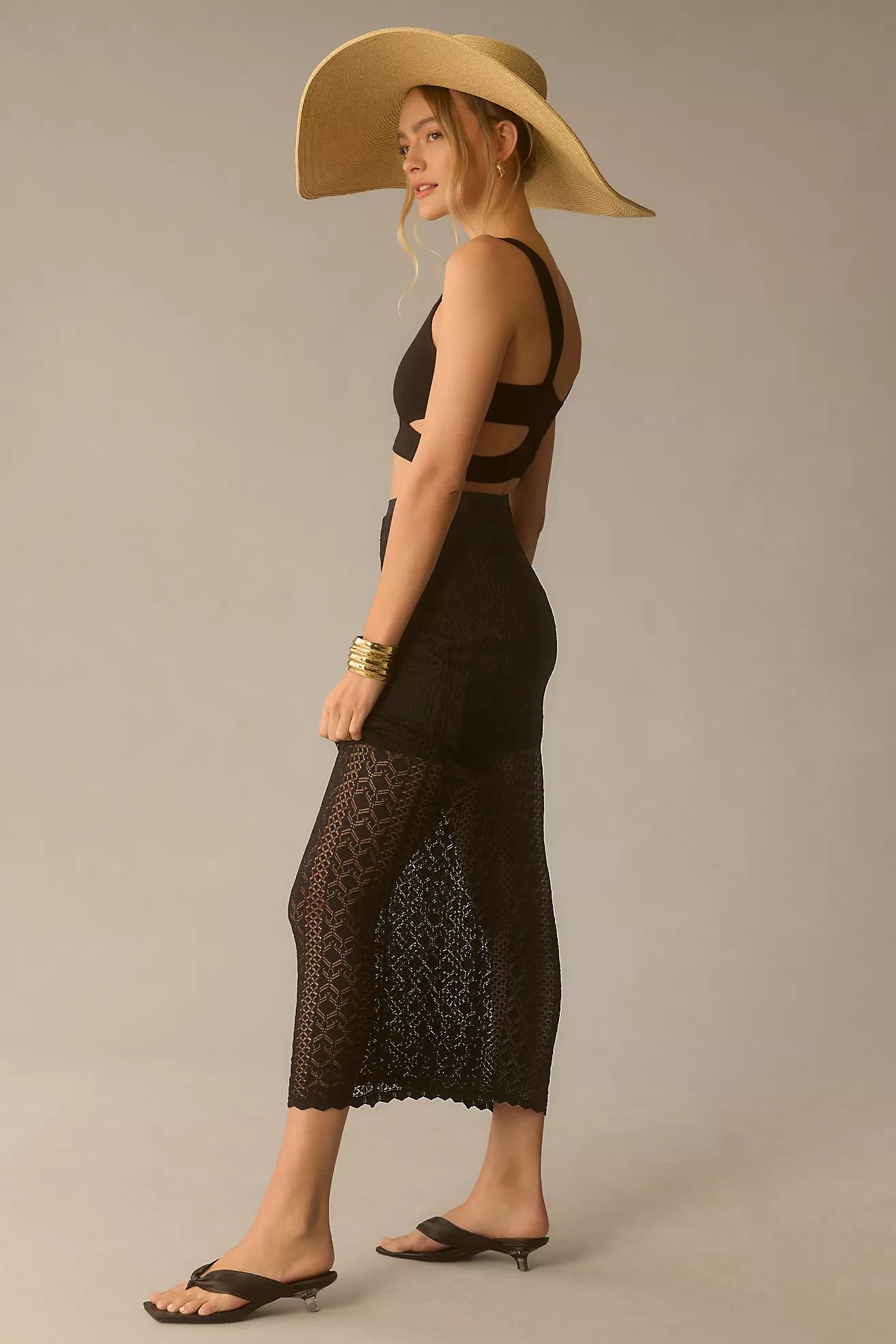 The Odells Danielle Slim Knit Skirt | Anthropologie (US)