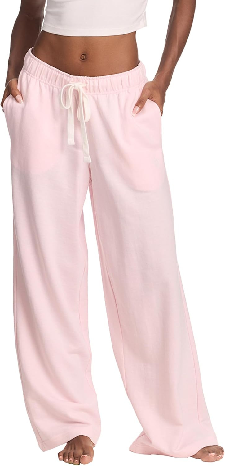 U.S. POLO ASSN. Wide Leg Sweatpants for Women with Pockets | Amazon (US)