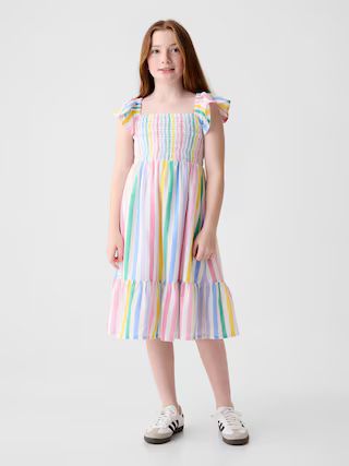 Kids Flutter Print Dress | Gap (US)