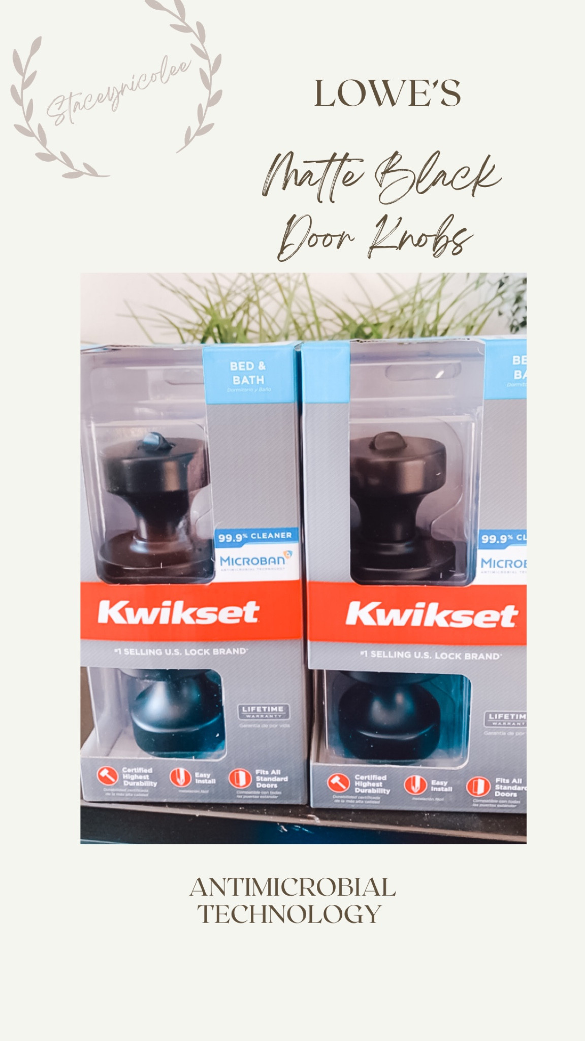 Matte Black Door Knobs 



#LTKFind #LTKhome #LTKunder50