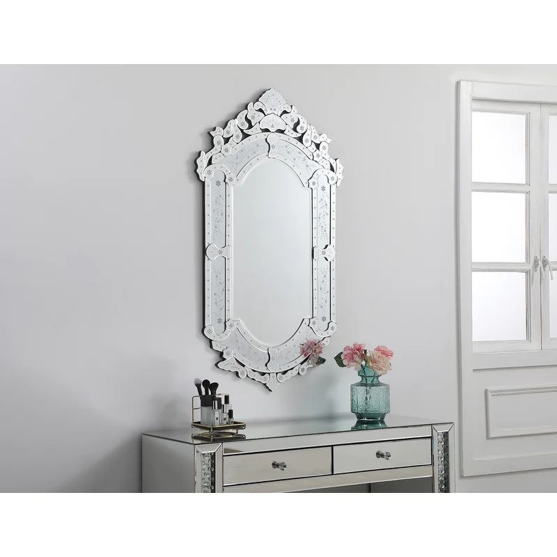 Stoltzfus Traditional  Beveled Venetian Accent Mirror | Wayfair Professional