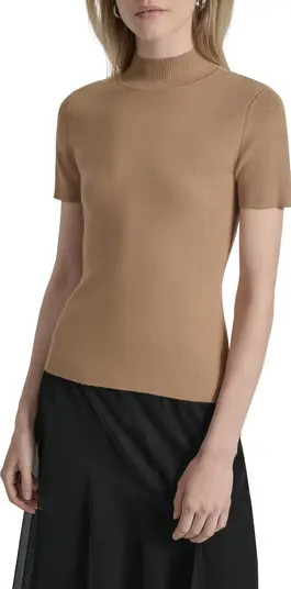 Cap Sleeve Mock Neck Sweater | Nordstrom