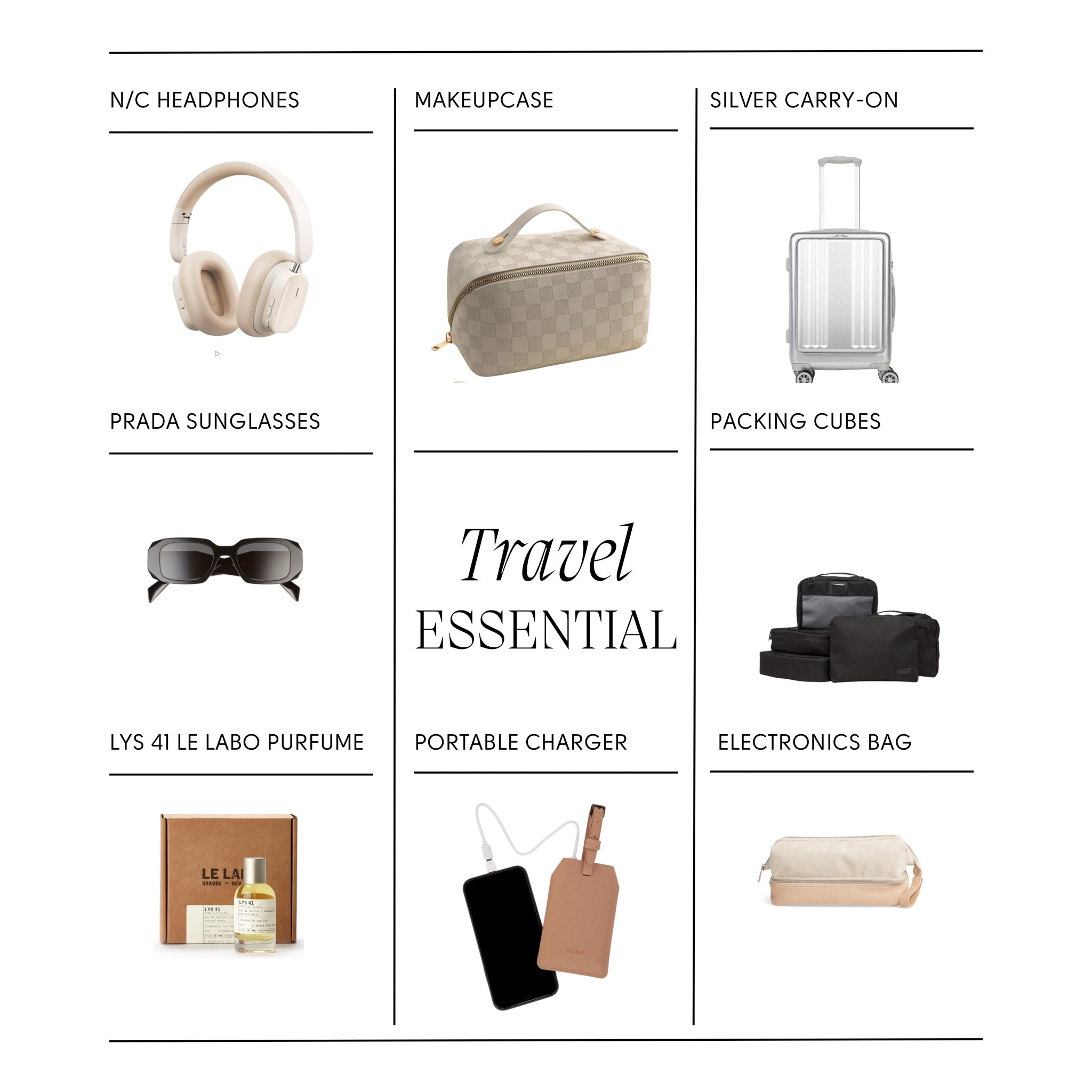 Travel essentials