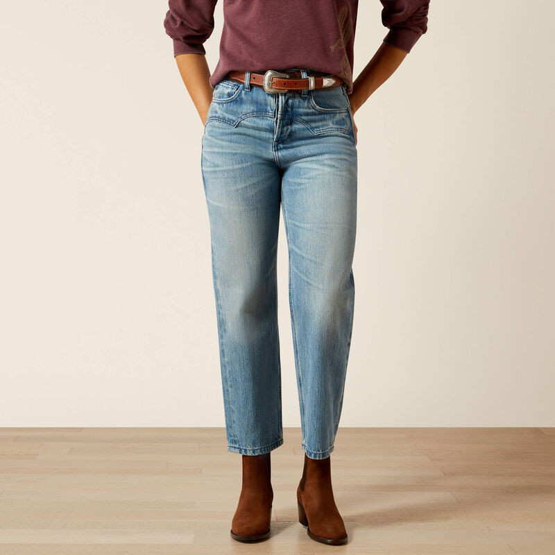 Ultra High Rise Cheyenne Yoke Tomboy Straight Leg Jean | Ariat (US)