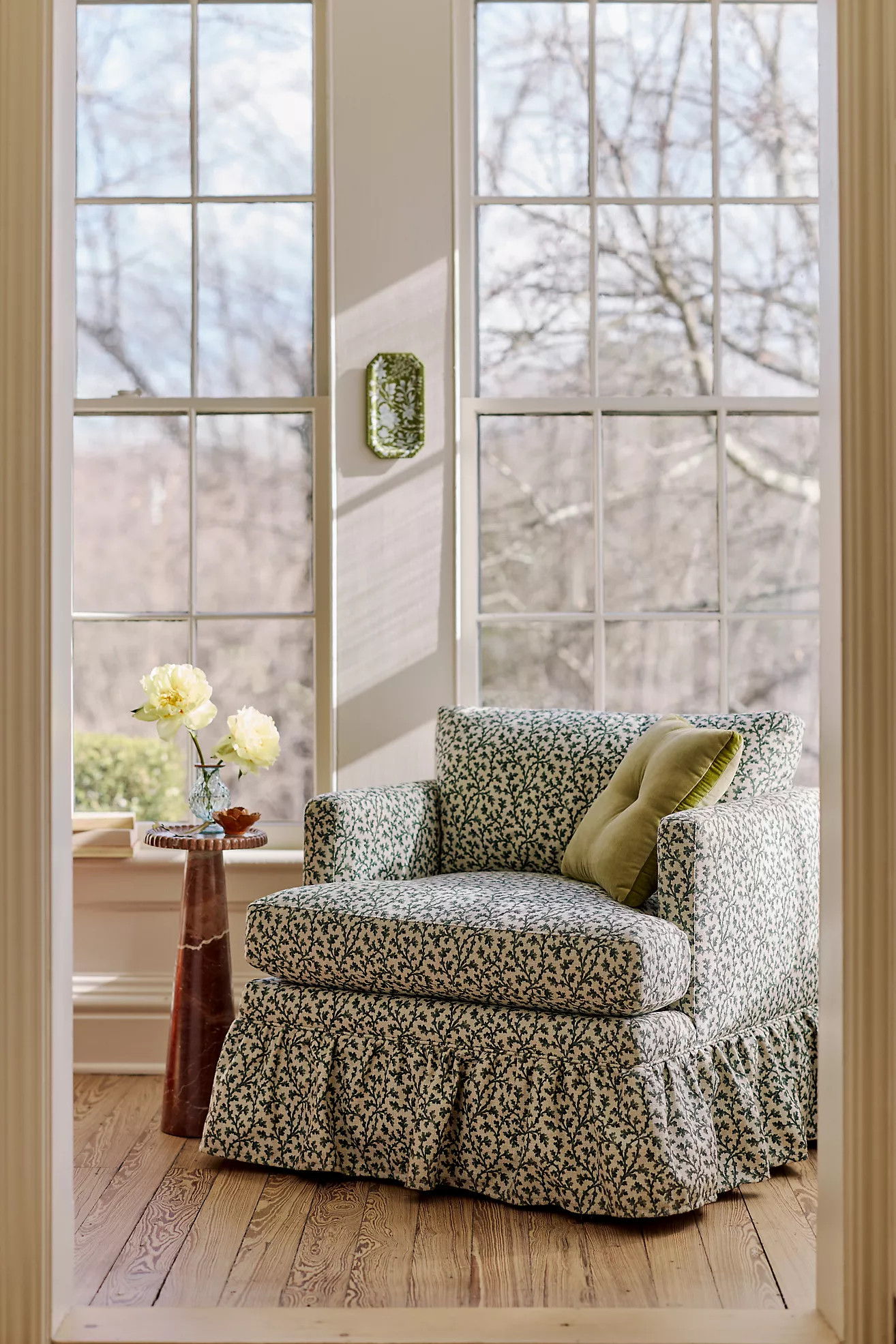 Bowen Ruffle Chair | Anthropologie (US)