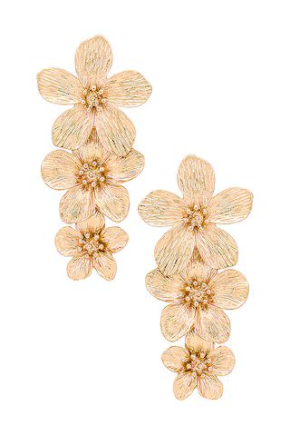 SHASHI Botanique Earrings in Gold from Revolve.com | Revolve Clothing (Global)