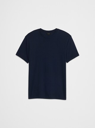 Luxe Touch Crew-Neck T-Shirt | Banana Republic Factory