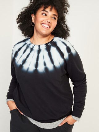 Vintage Tie-Dye Crew-Neck Plus-Size Sweatshirt | Old Navy (US)
