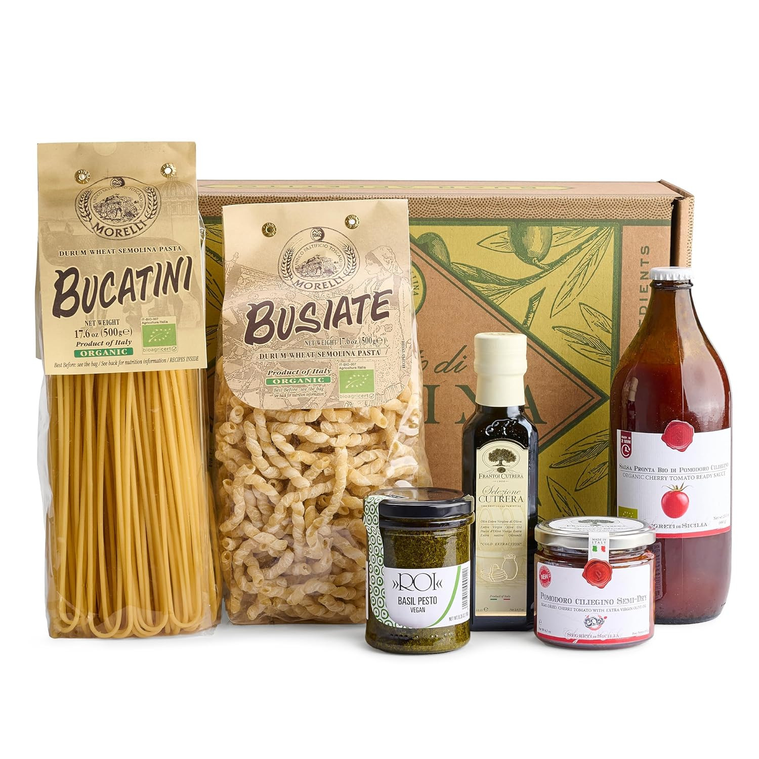 Bellina Italian Gift Basket - La Cucina Italiana Deluxe Food Gift Basket - A Vegan Friendly Pasta... | Amazon (US)