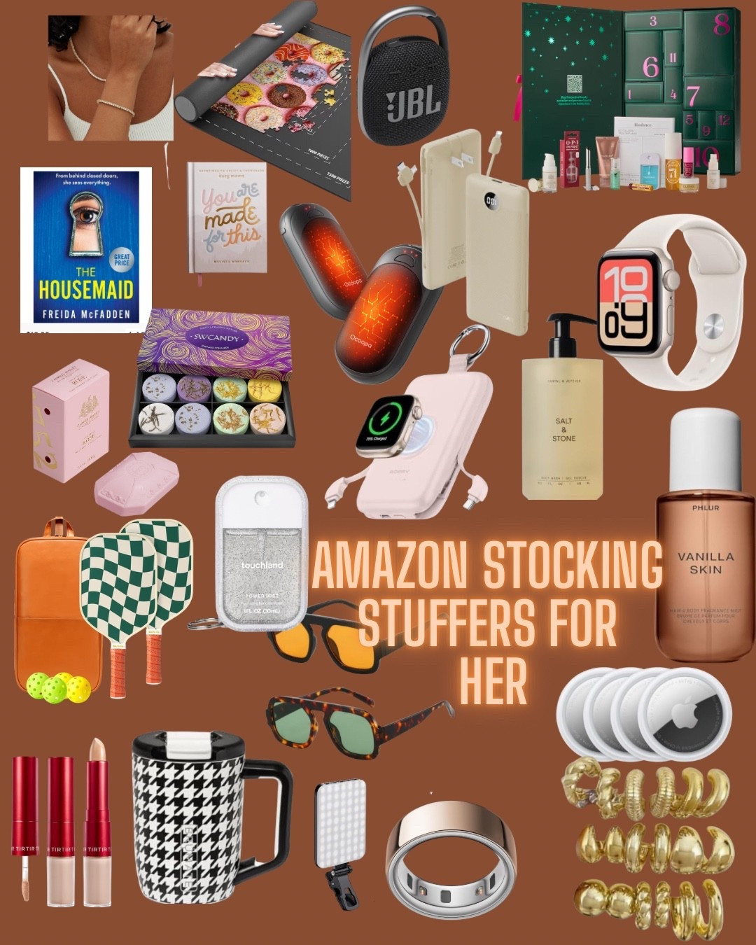 AMAZON STOCKING STUFFERS FOR HER 🎁💗
Everything cute, cozy, girly & practical!
All links are in my LTK — tap to shop ✨ #amazonstockingstuffers #stockingstuffersforher #amazonholidaygifts #giftideasforher #amazonfinds #holidaygiftguide #ltkholiday #ltkfinds #smallgiftsforher #amazonmusthaves #girlyamazonfinds #beautygifts #giftguide2025

#LTKselfcare #LTKHoliday #LTKGiftGuide