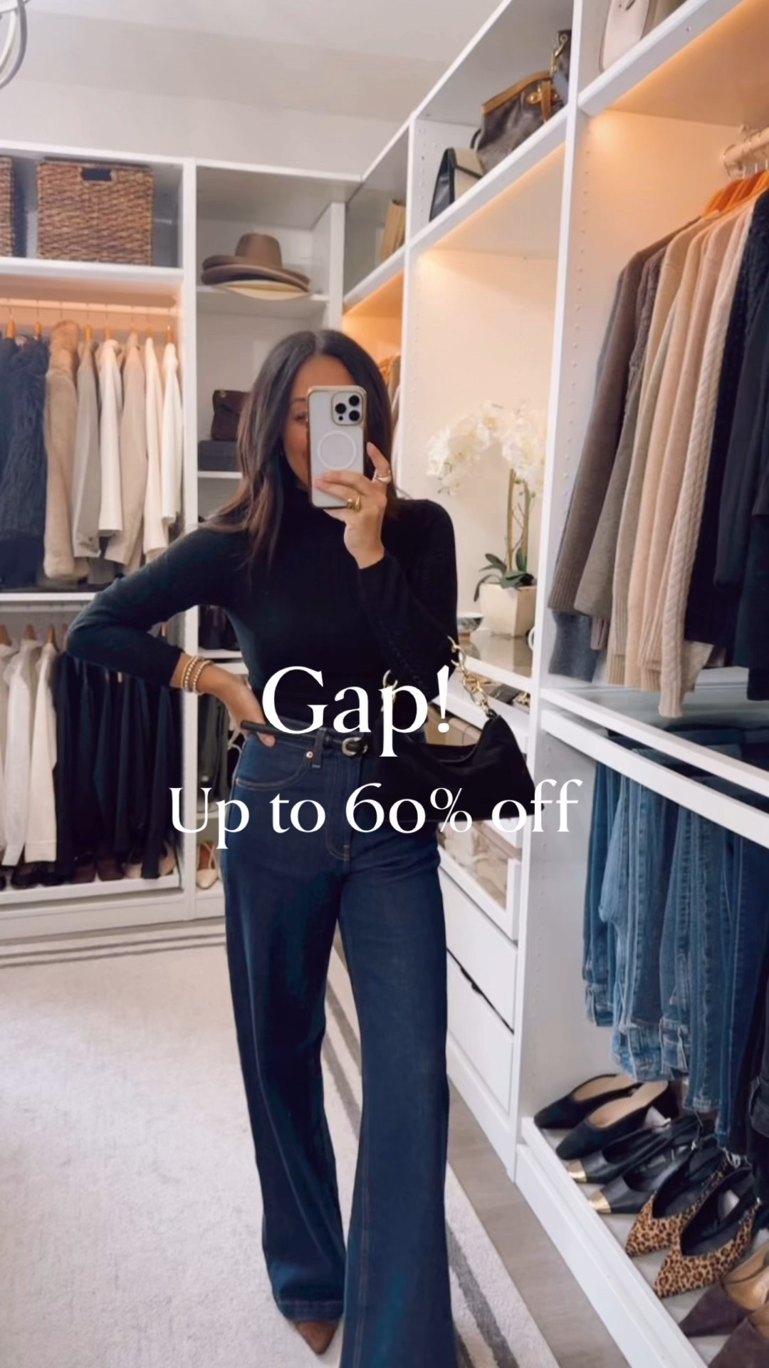 @Gap Sale! 40%- 60% off select styles now till 12/24! Tons of gift ideas online including Fleece, PJs, Outerwear, and Cold Weather Accessories.

Purchase by 12/19 to get it in time for the holidays!

I sized down 1 in the faux leather jacket to an XS, everything else is TTS

#GapPartner #howyouweargap


#LTKootd #LTKSaleAlert #LTKOver40