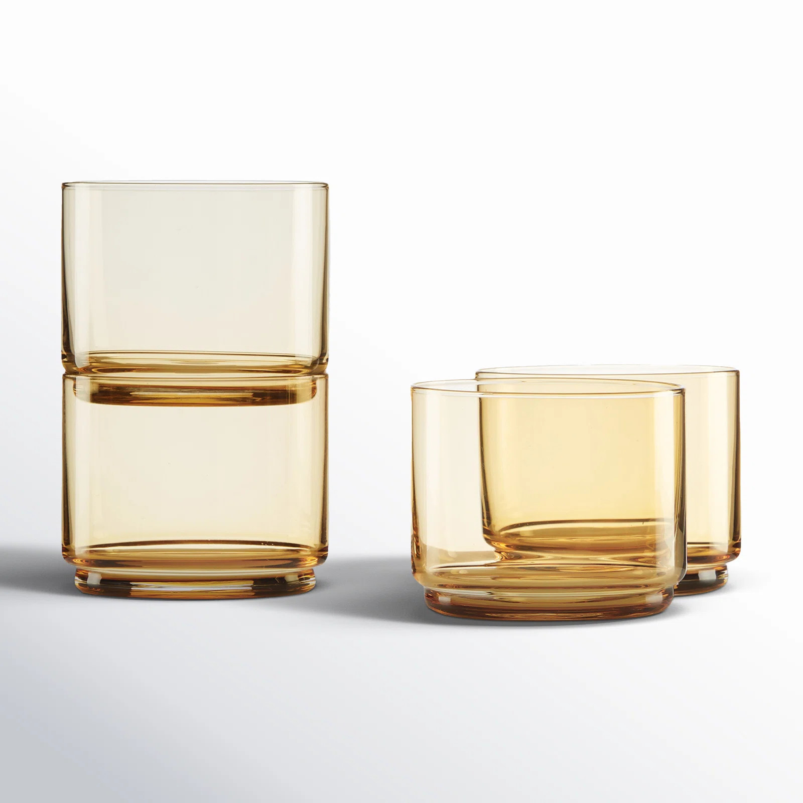 Tuscany Stackables Classics 4Pc Short Glasses | AllModern