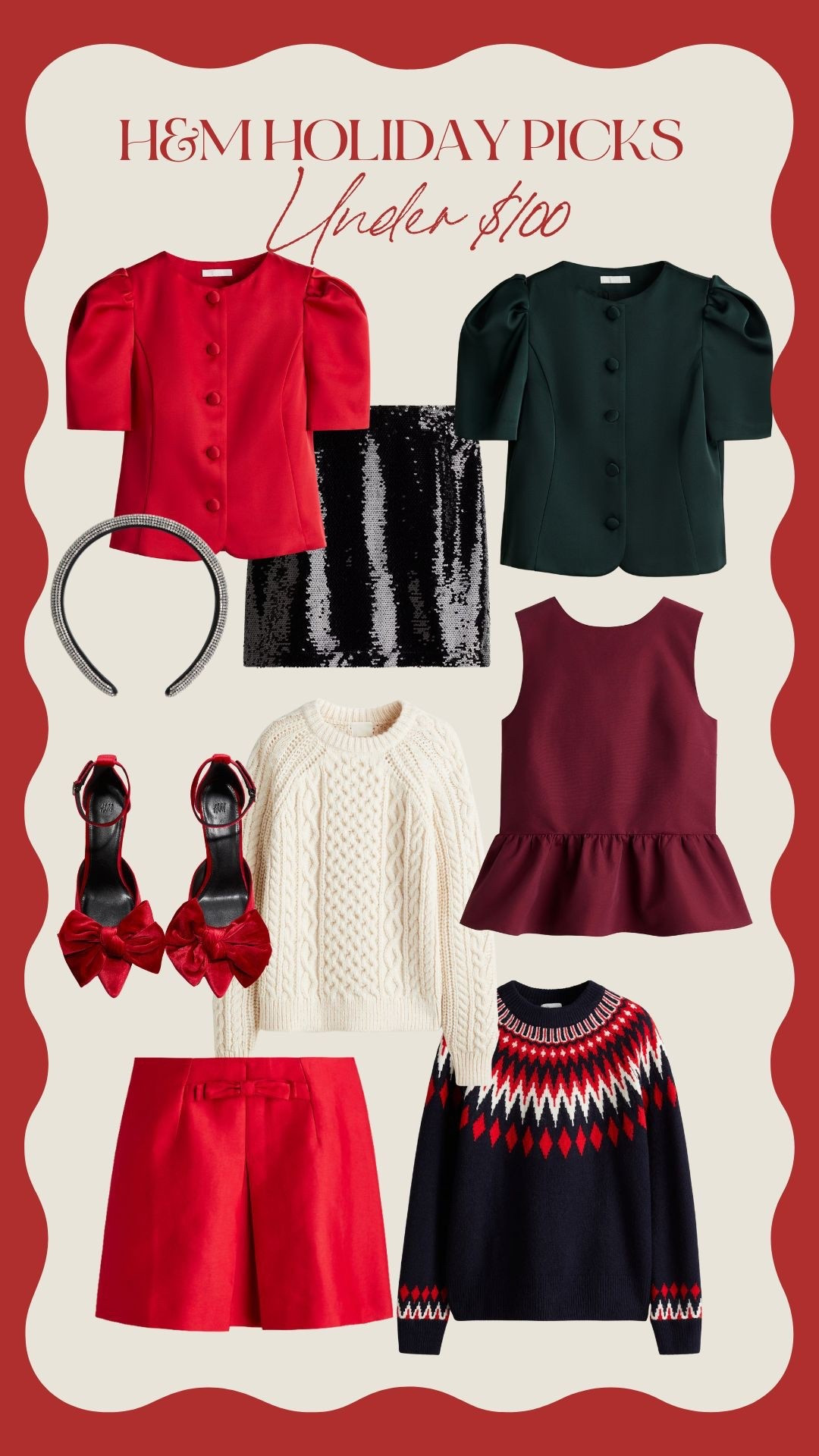 Holiday picks under $100, and most under $50! ❤️