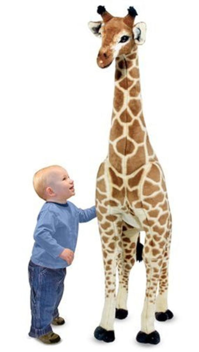 Melissa & Doug Giant Giraffe - Lifelike Stuffed Animal (over 4 feet tall) | Amazon (US)