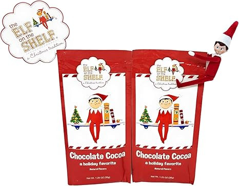 Worlds Smallest Elf On The Shelf Christmas Hot Chocolate Gift Set | Amazon (US)
