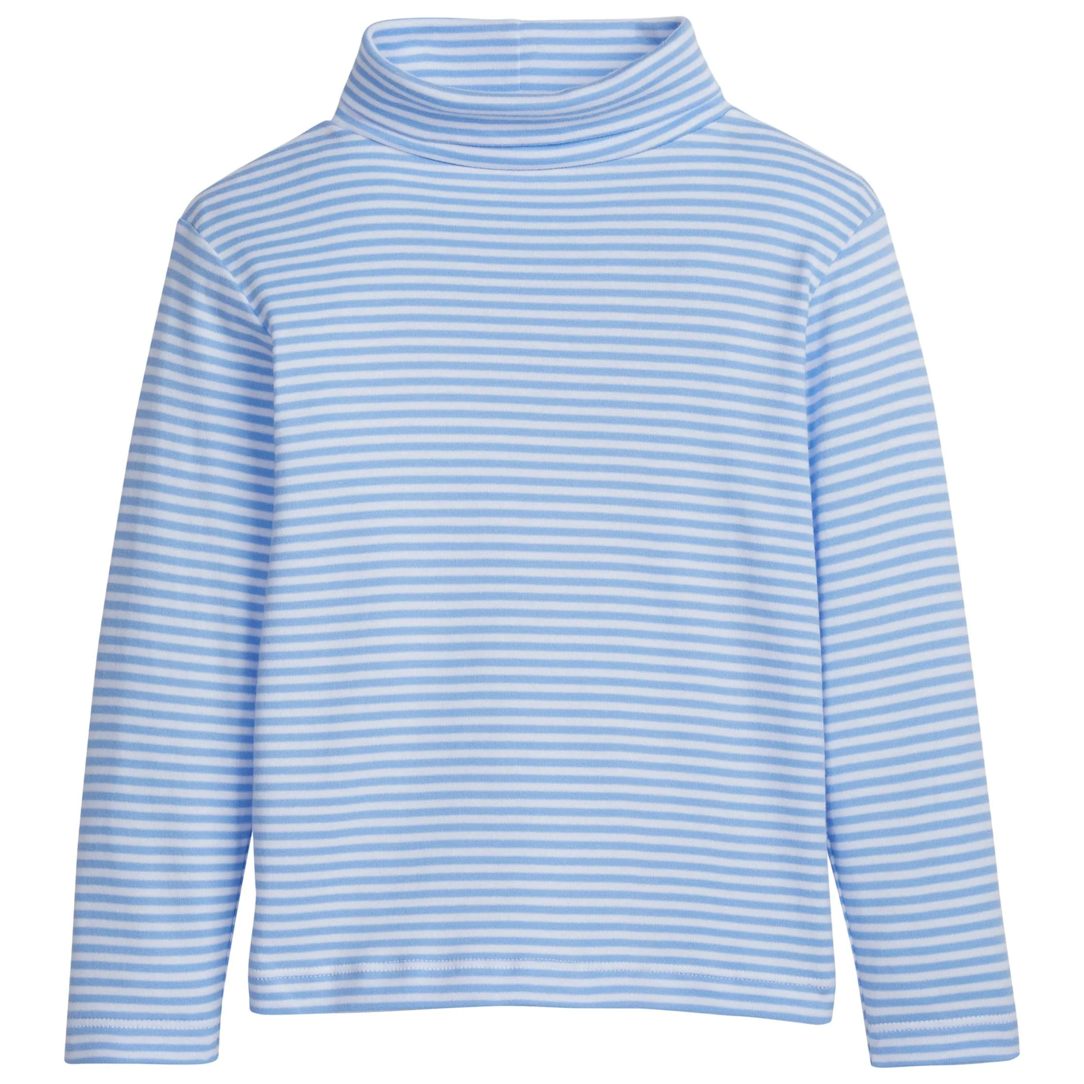 Boy's Striped Turtleneck - Pima Cotton Clothing | Little English