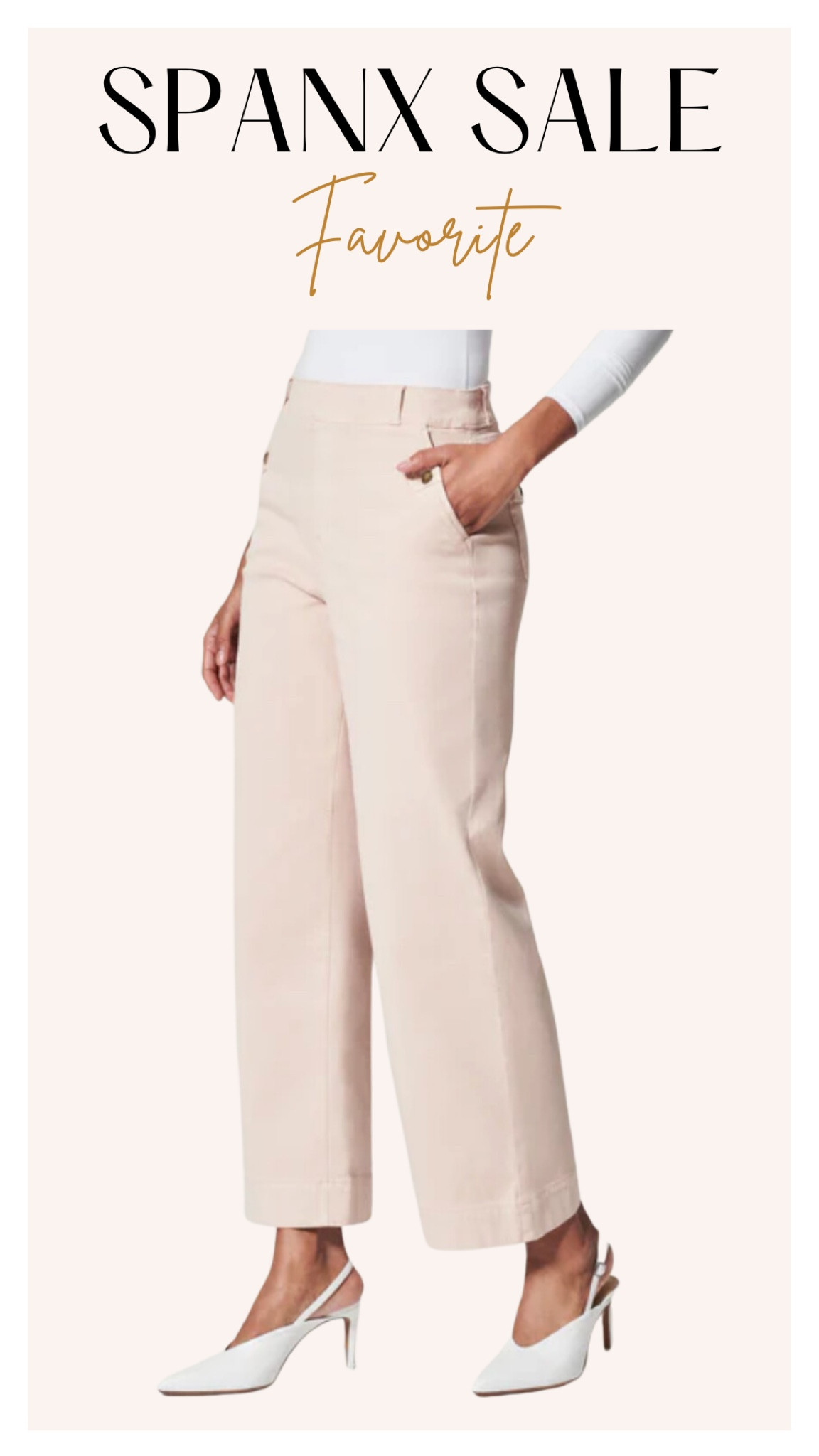 The cutest pants from Spanx on sale!⭐️

#LTKFind #LTKunder50 #LTKunder100