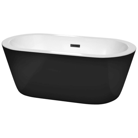 Mermaid 60" Free Standing Acrylic Soaking Tub with Center Drain, Drain Assembly, and Overflow | Build.com, Inc.