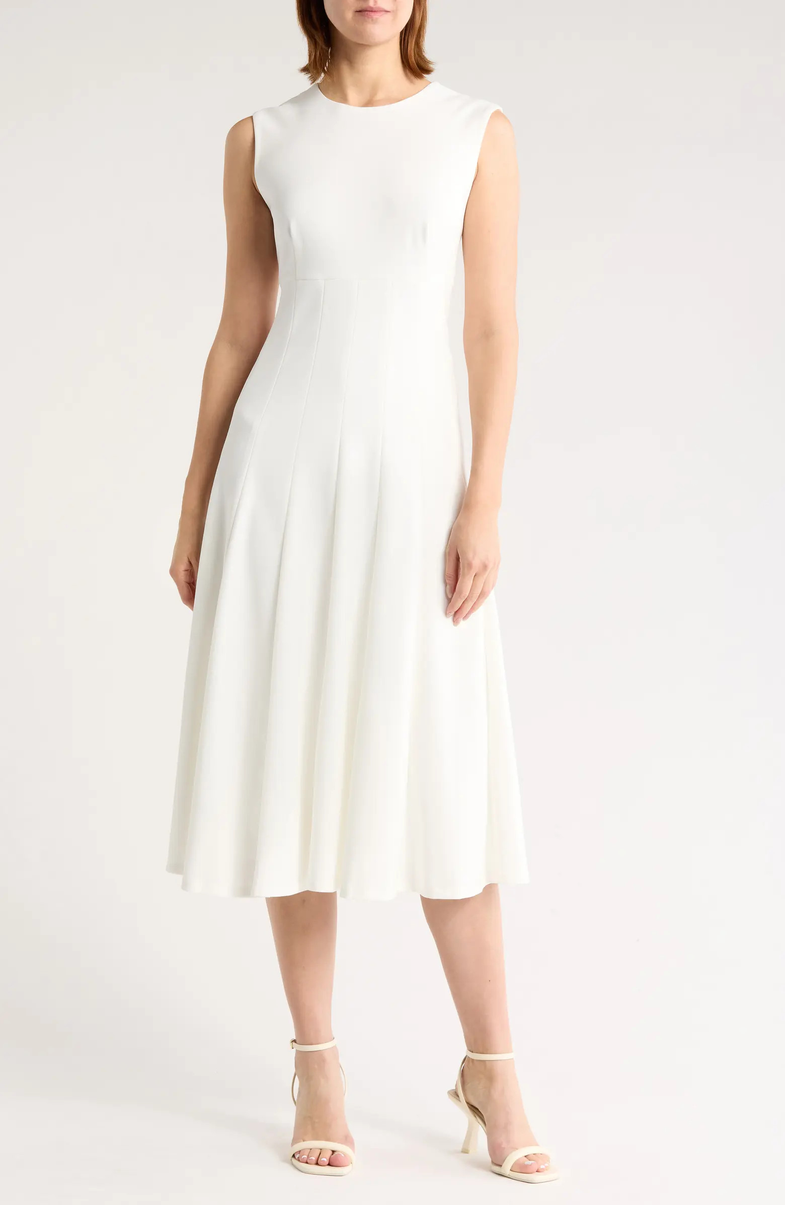 Scuba Crepe Fit & Flare Dress | Nordstrom Rack