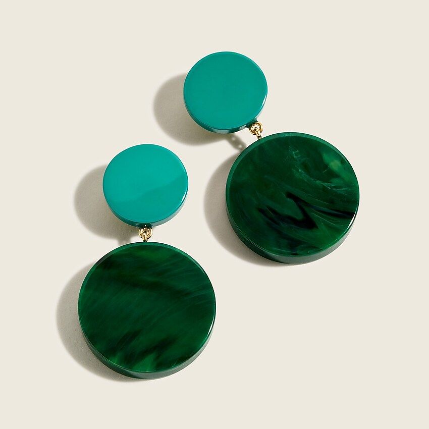 Made-in-Italy acetate statement earrings | J.Crew US