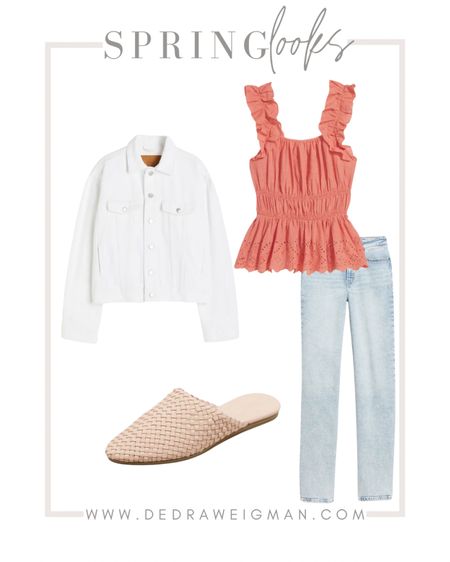 Spring outfit idea! Love this bright pop of color tank paired with these light jeans. 

#springoutfit #jeans

#LTKunder50 #LTKSeasonal #LTKstyletip