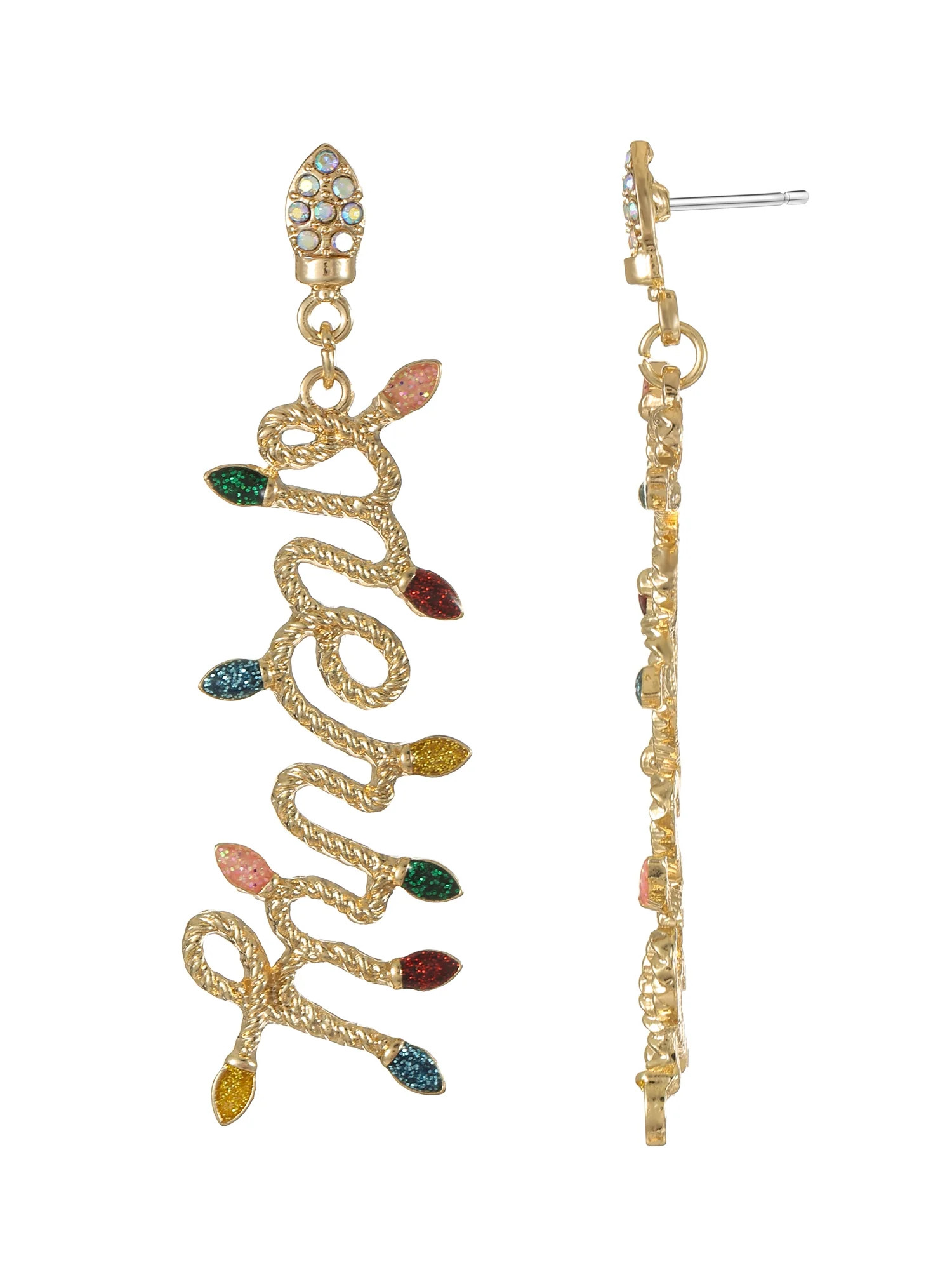 Holiday Time Merry Earrings, 1 Pair | Walmart (US)