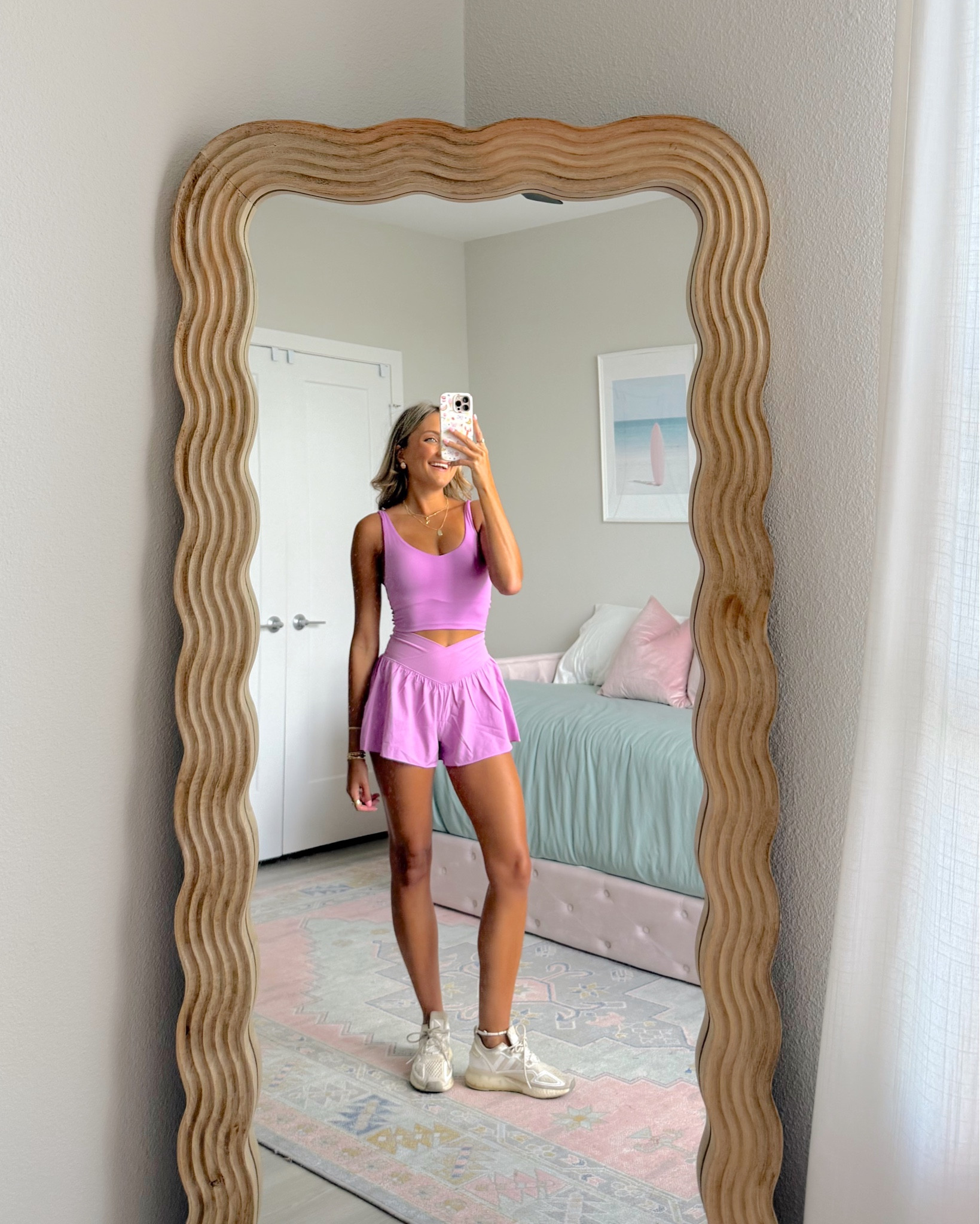 aerie new arrivals on sale! wearing an XS regular in this cute new activewear. would also make the cutest Disney outfit 💕