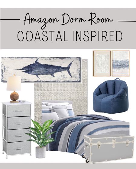 Curated teen or college boys dorm
and bedroom look from Amazon! This is a more coastal inspired style!  

#backtocollege #boysdorm #boysbedroom #collegedorm

#LTKBacktoSchool #LTKhome