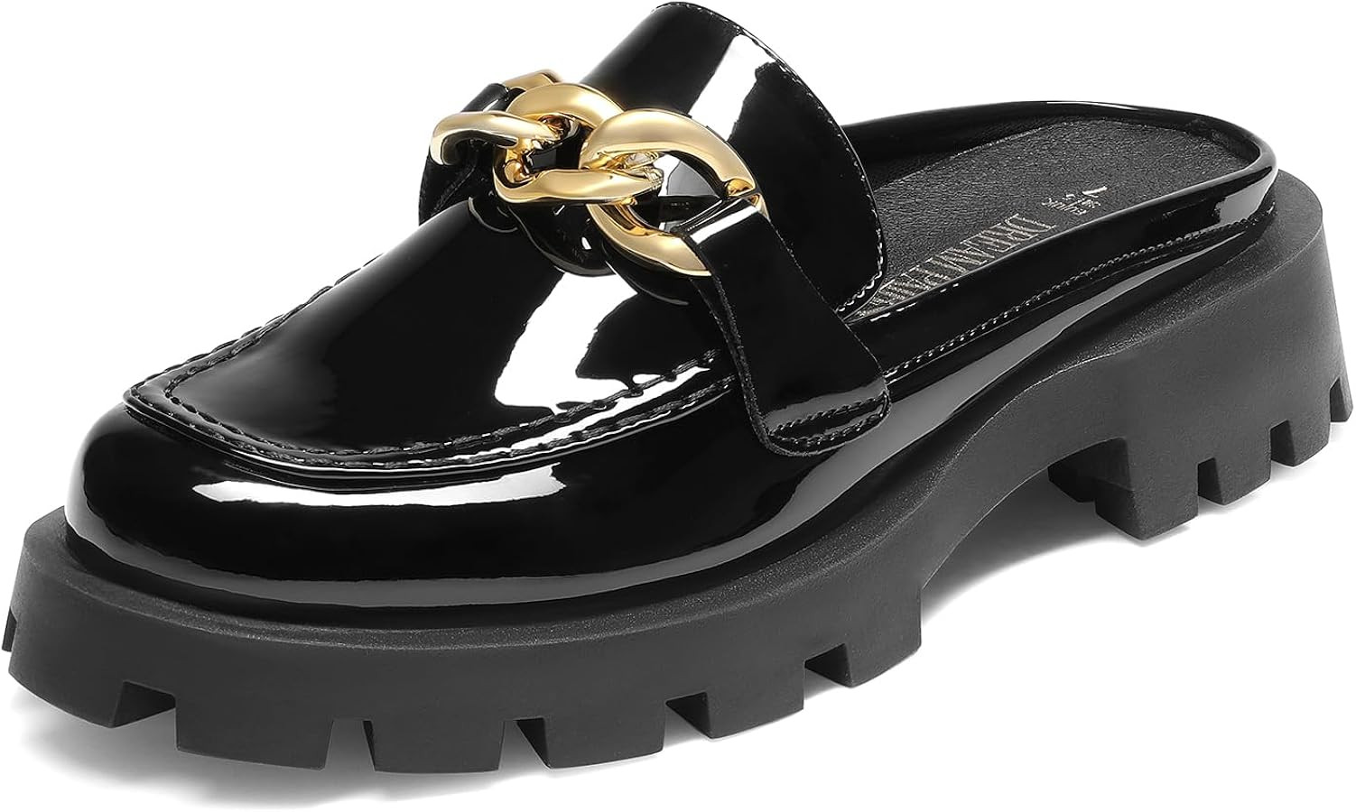 DREAM PAIRS Mules for Women Slip On Shoes Platform Thick Comfortable Women’s Chunky Flat Slides... | Amazon (US)