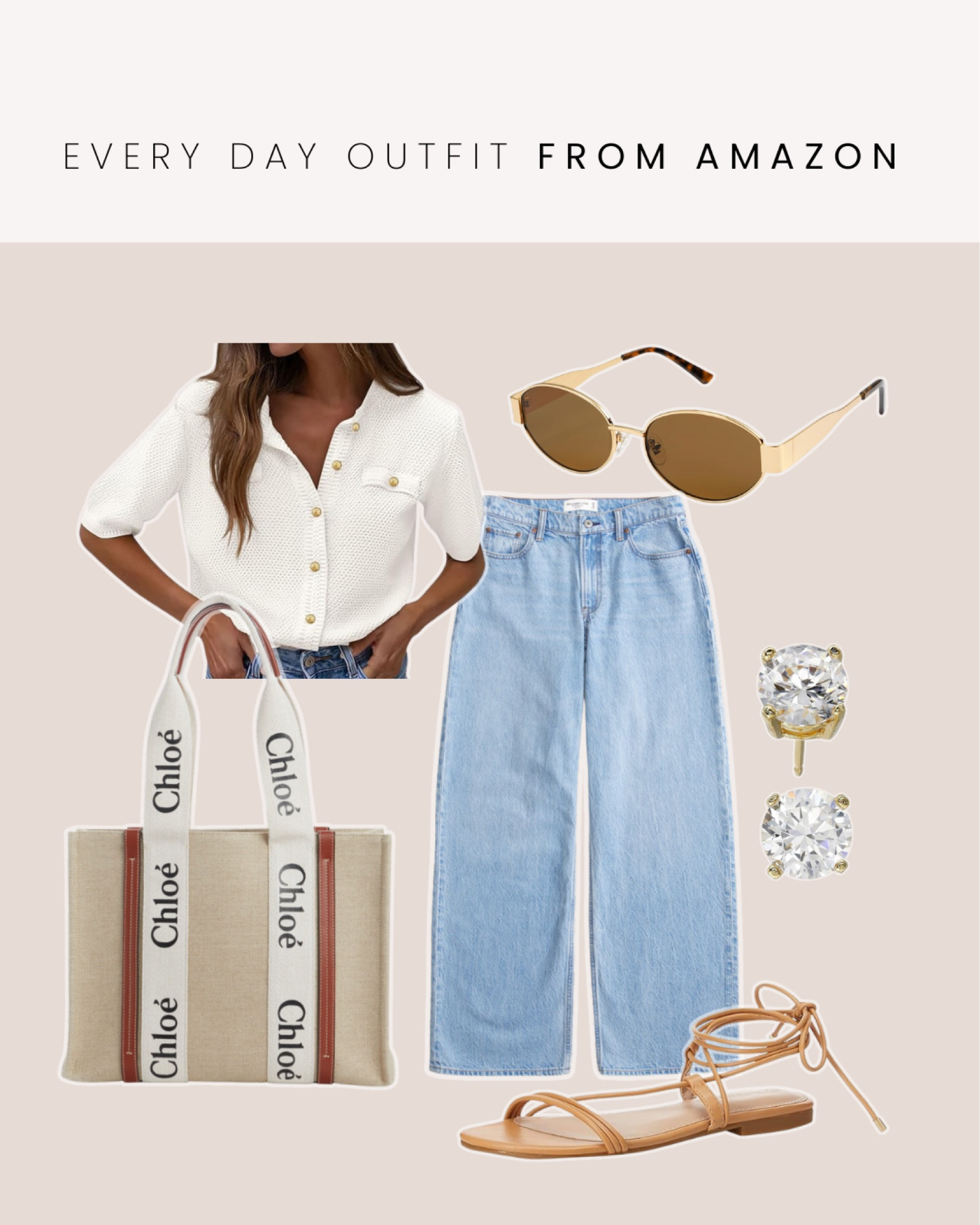 Casual outfit idea from Amazon for spring

#LTKSeasonal #LTKfindsunder50 #LTKfindsunder100