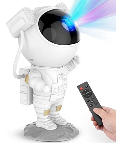 SunTime Star Projector Galaxy Night Light - Astronaut Starry Nebula Ceiling LED Lamp with Timer a... | Amazon (US)
