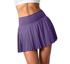 SANTINY Pleated Tennis Skirt for Women with Pockets Shorts Women's High Waisted Lightweight Athle... | Amazon (US)