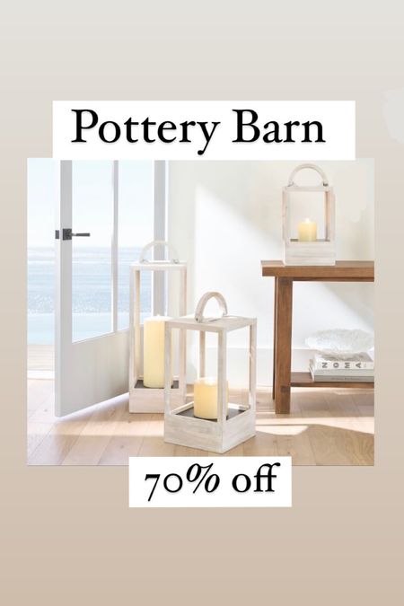 These gorgeous lanterns are 70% off! 

#Lanterns #OutdoorLanterns #Coastal #CoastalDecor #BeachDecor #BeachHouse #Lakehouse #SpringDecor #OutdoorDecor￼

#LTKsalealert #LTKhome #LTKSeasonal