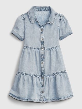 Toddler Tiered Denim Dress | Gap (US)