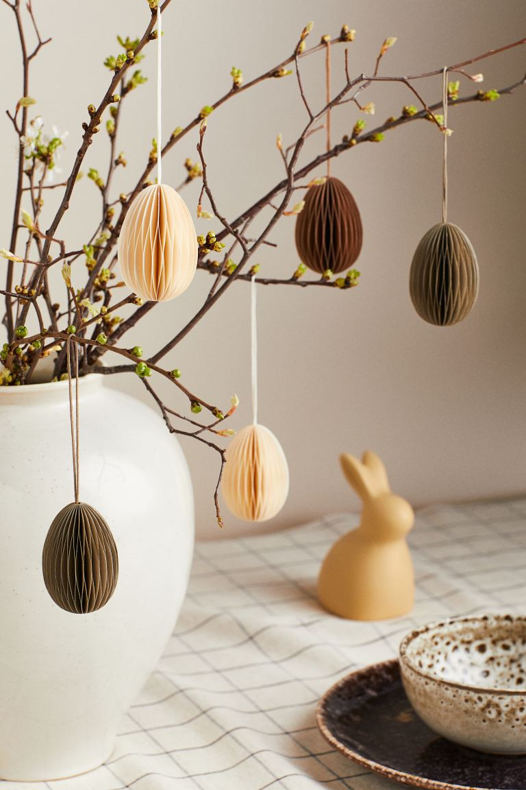 6-pack Easter Decorations | H&M (US + CA)