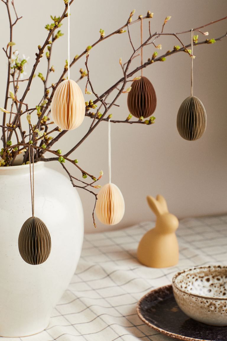 6-pack Easter Decorations | H&M (US + CA)