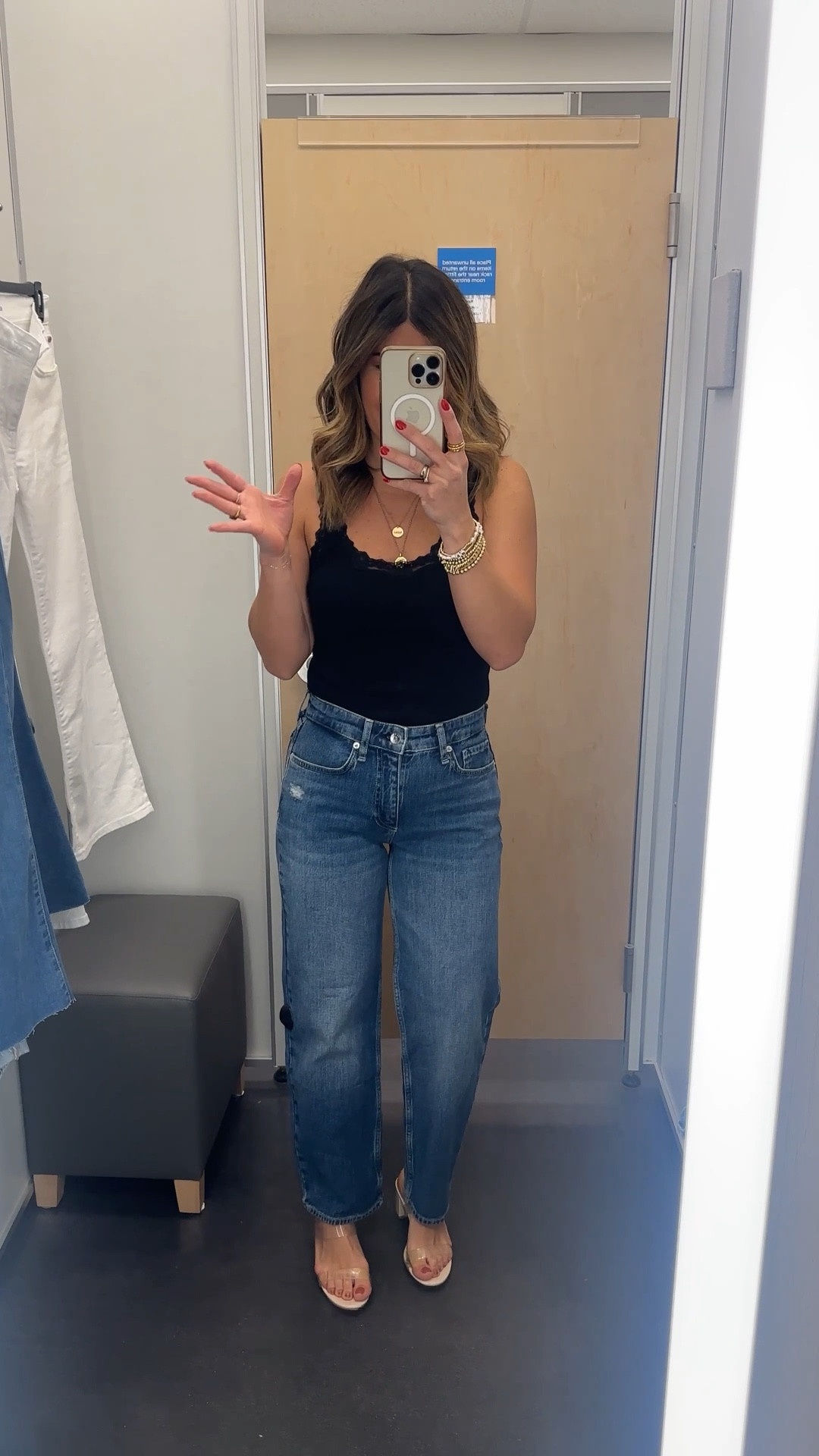 Girls these Rag & Bone jeans are so so good. They have the perfect straight leg fit. They are high rise and fit like a glove! 
Wearing size 24. Order your regular size! 

#LTKstorytime #LTKmomlife #LTKootd