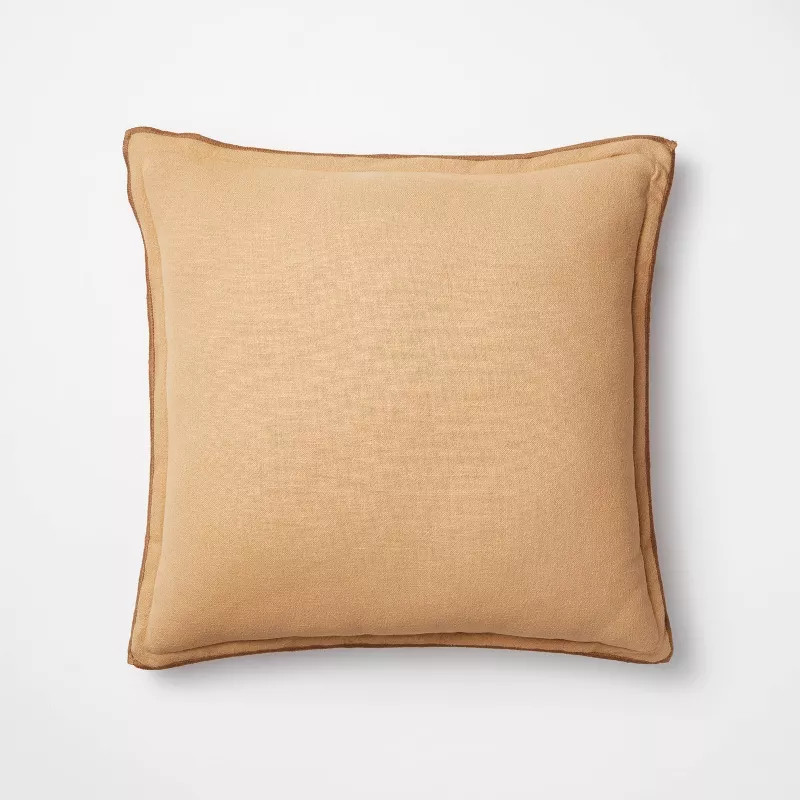 Linen Square Throw Pillow - Threshold™ designed with Studio McGee | Target