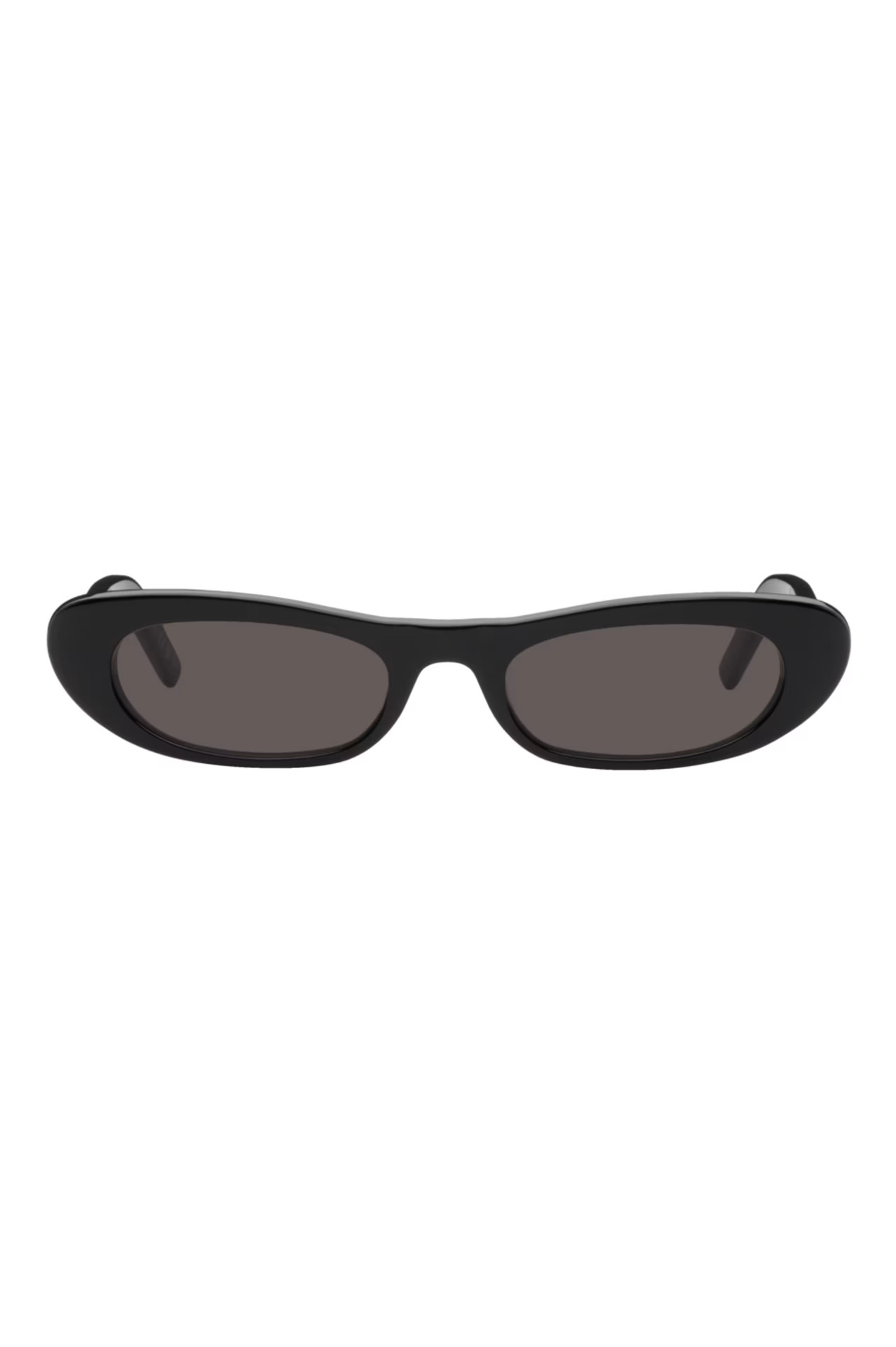 Black SL 557 Shade Sunglasses | SSENSE