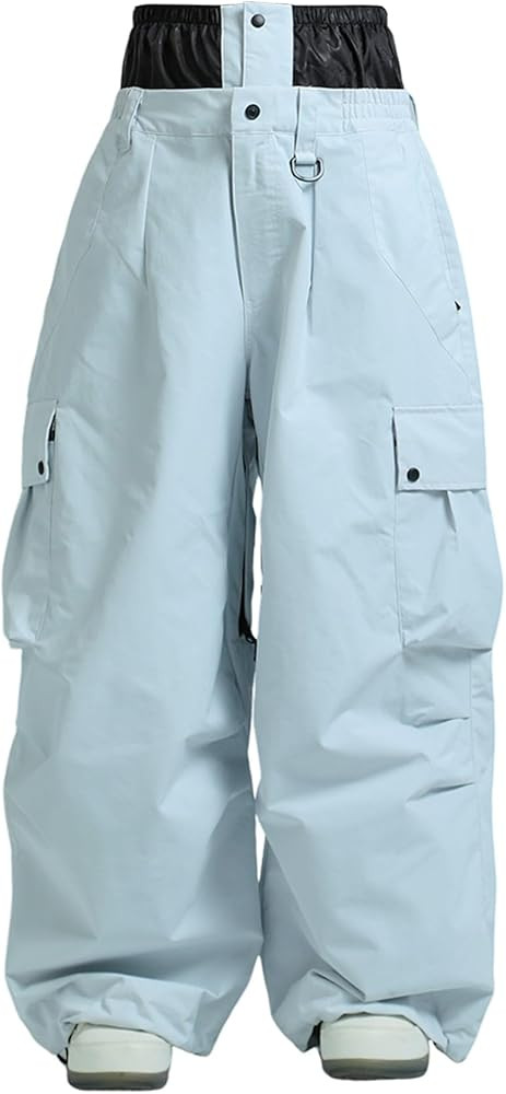 GSOU SNOW Women Men Ski Pants Snowboard Pants Super Baggy Snowboarding Loose Snow Sport Insulatio... | Amazon (US)