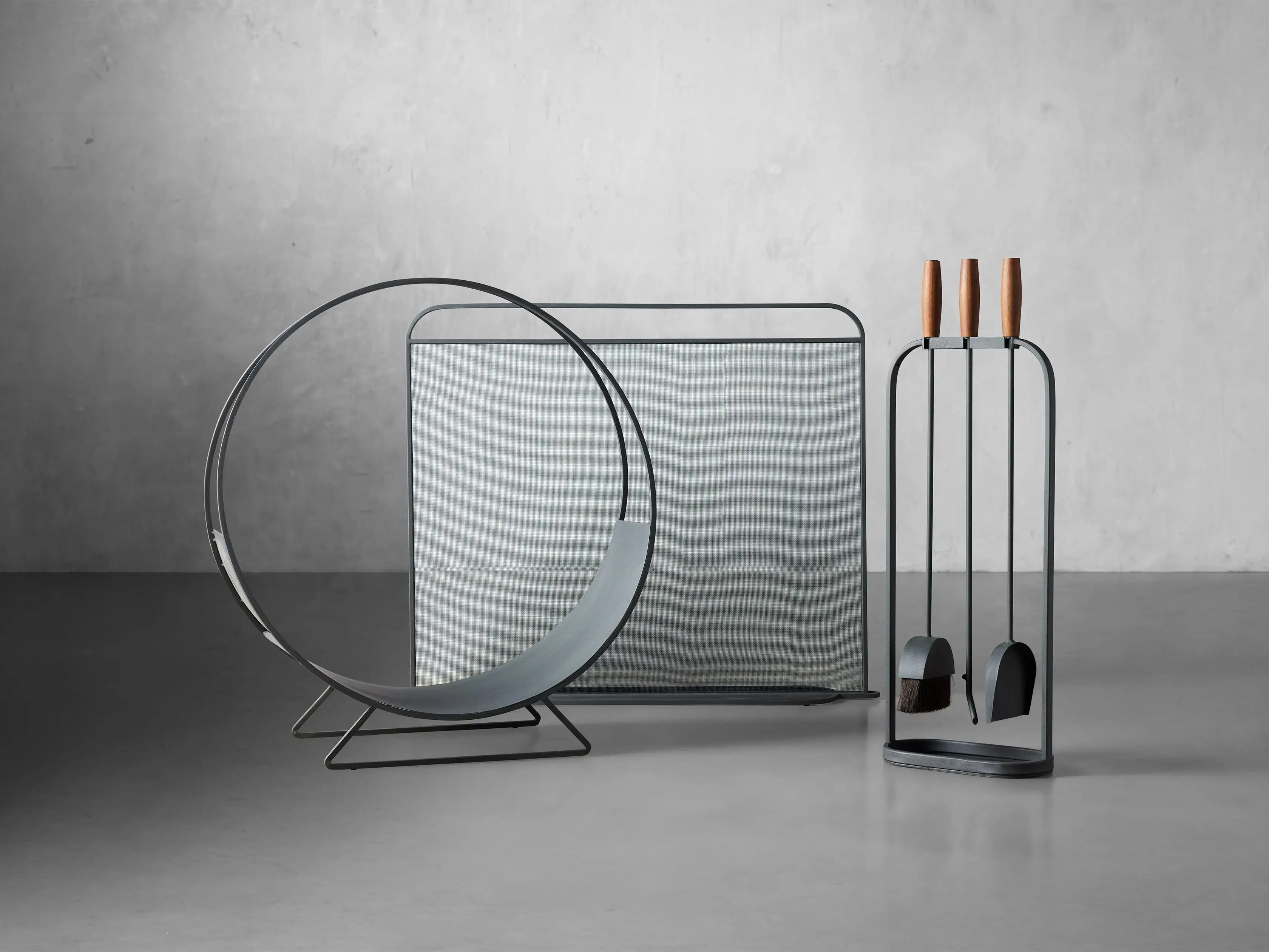 Modern Fireplace Tools | Arhaus