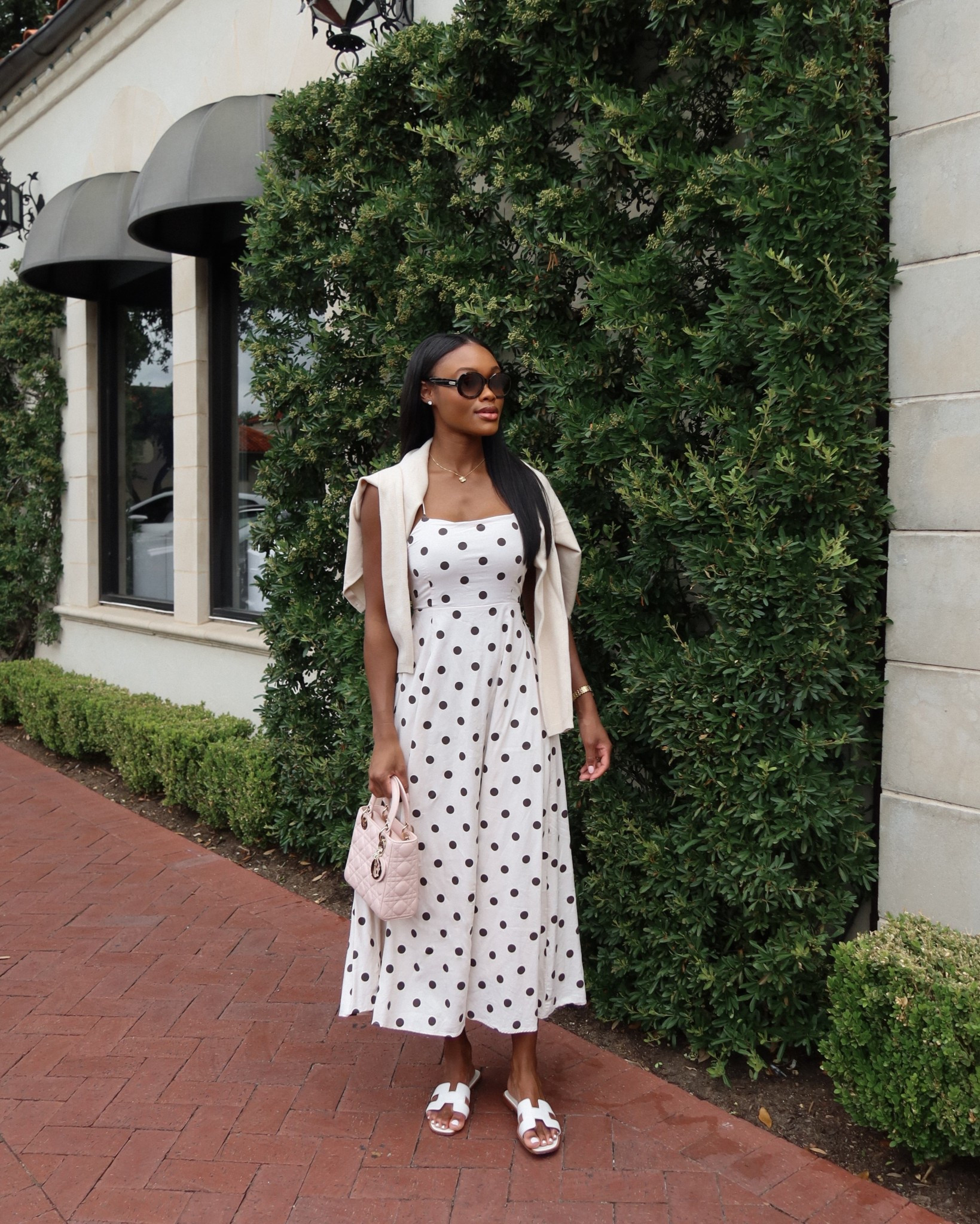 polka dots & retail therapy 🤍

polka dot dress, spring outfits, midi dress, white sandals, brunch outfit, daytime outfits, chic fashion, feminine style, summer outfit ideas, linen dress, cardigan, oval sunglassess

#LTKWorkwear #LTKootd