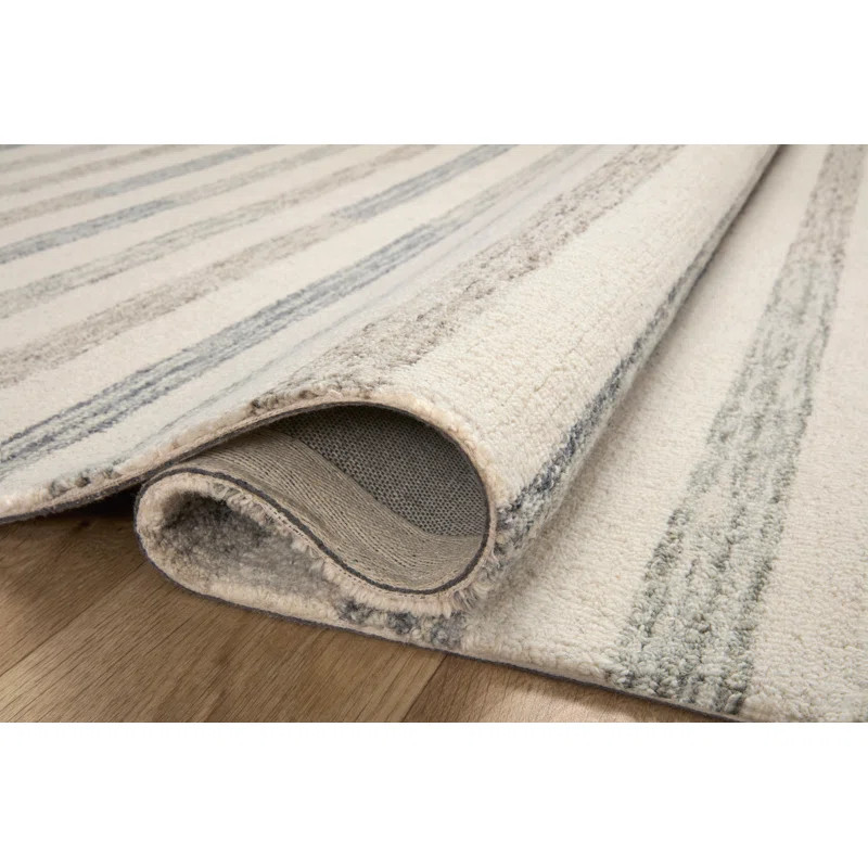 Chris Loves Julia x Loloi Chris Collection CHR-05 Ivory / Slate, TransitionalArea Rug | Wayfair North America